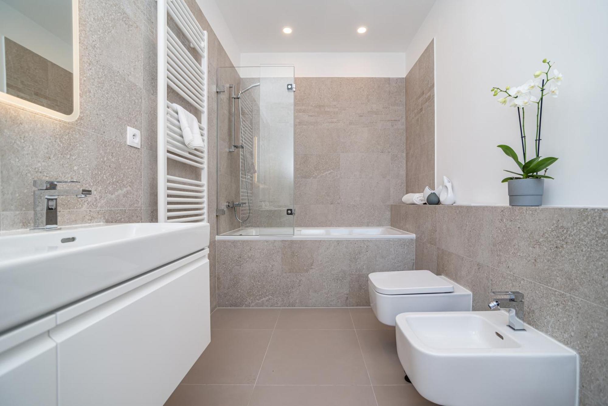 High-class Rooftop Apt. With Spacious Terrace Apartmán *